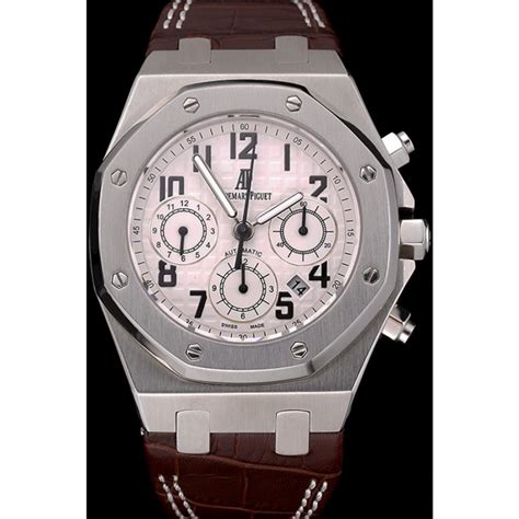 Audemars Piguet Quadrante bianco Royal Oak cronografo.